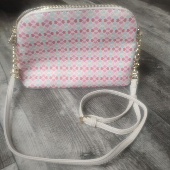 Nanette Lepore Faux Leather Colorful Crossbody Bag - Picture 2 of 10